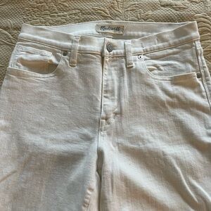 Madewell, White Jeans, Tag SP 16, NWOT